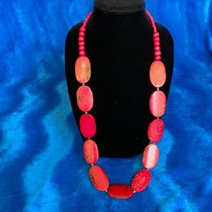 Chico's NWOT pink long adjustable necklace